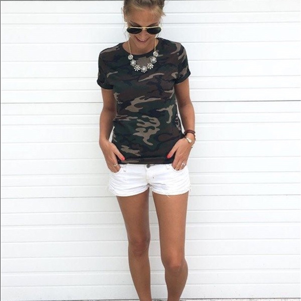 Camo Short Sleeve Tee - Picture 2 of 4